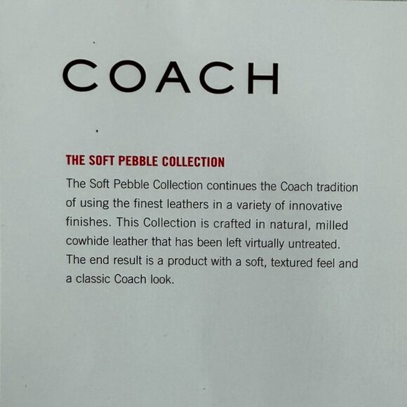 πCOACH NEW w/TAGS VINTAGE Y2K Chelsea Field Bagπ - Picture 12 of 12